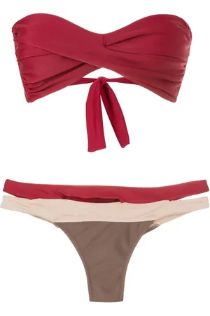 AMIR SLAMA Cut out-detailing bikini set