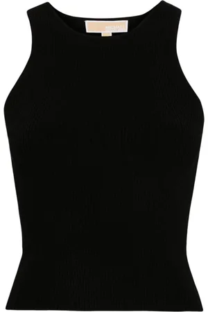 Michael Kors Ribbed cropped tank top