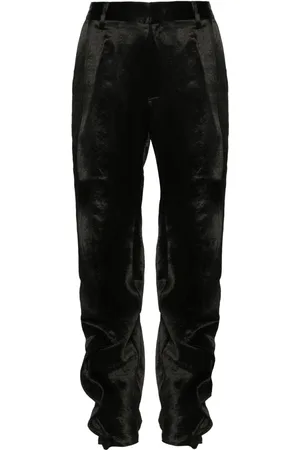 Y / PROJECT Seam-detail satin trousers