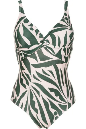Lygia & Nanny Adriana abstract-print one-piece