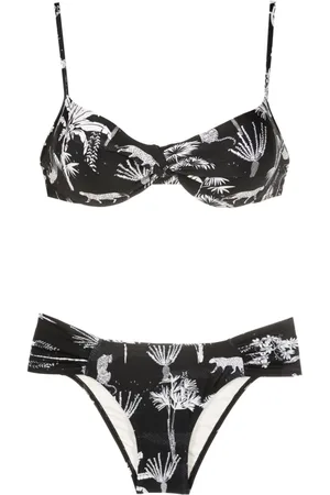 Lygia & Nanny Vitoria graphic-print bikini
