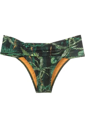 Lygia & Nanny Jasper leaf-print bikini bottoms
