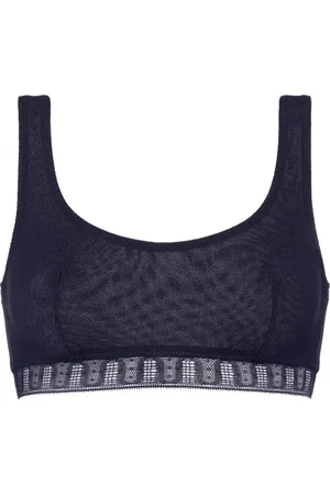 ERES Chiffon crop top bra