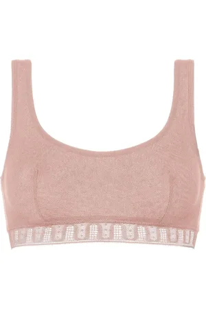 ERES Chiffon crop top bra