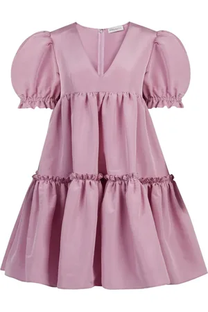 Nina Ricci V-neck short-sleeve dress
