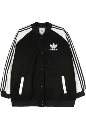 Adidas Trefoil Streamline Track Jacket Black/White | Culture Kings