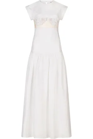 Silvia Tcherassi Hanane linen maxi dress