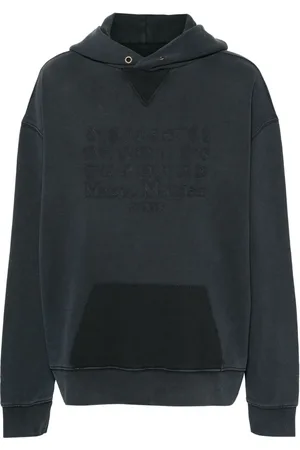 Maison Margiela Numbers-motif cotton hoodie