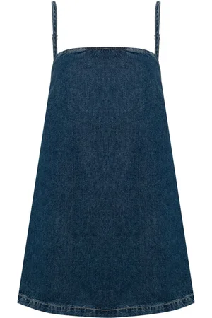 Reformation Stella denim mini dress