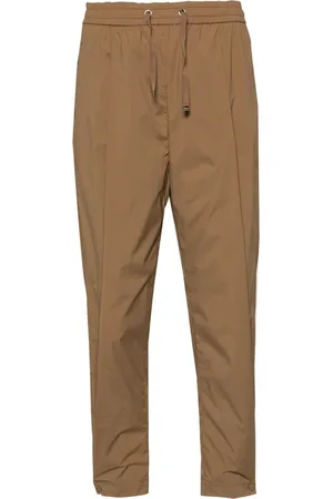 HERNO Tapered cropped trousers