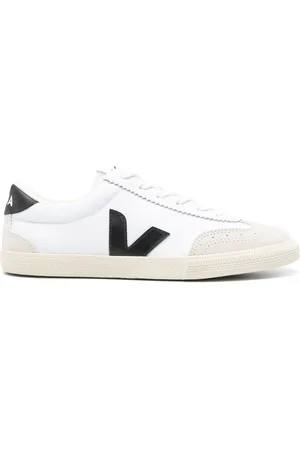 Veja V-10 panelled sneakers