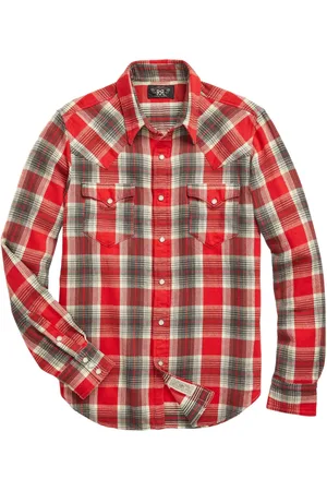 Ralph Lauren Plaid cotton-flannel shirt