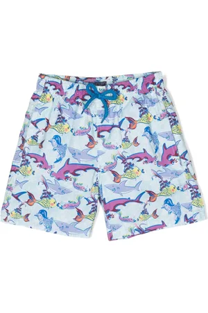 Vilebrequin Fish-print swimming shorts