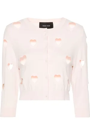Simone Rocha Cut-out-detail ribed cardigan