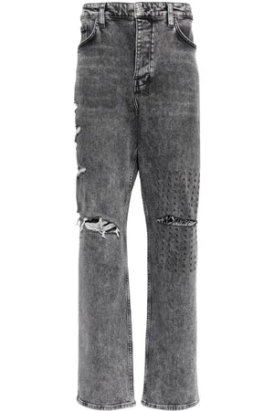 ERL Ripped Flared Jeans - Farfetch