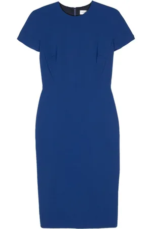 Victoria Beckham Round-neck midi dress