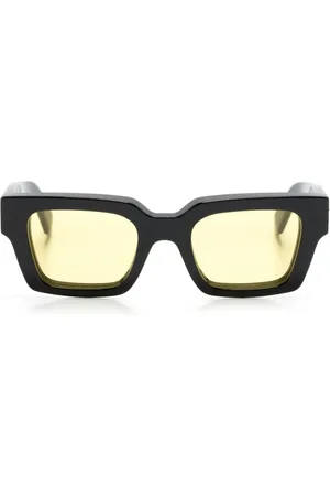 Off-White | Virgil Square-Frame Tortoiseshell Acetate Sunglasses | Men |  Tortoiseshell | MILANSTYLE.COM