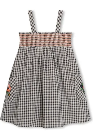 Kenzo Checked sleeveless dress