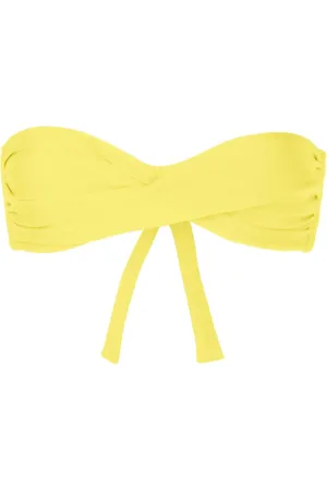 AMIR SLAMA Twist-detail bikini top