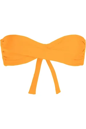 AMIR SLAMA Twist-detail bikini top