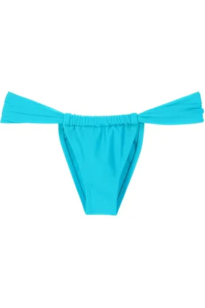 AMIR SLAMA Gathered low-waisted bikini bottoms