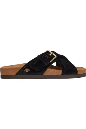 VALENTINO GARAVANI Fussfriend velvet sandals