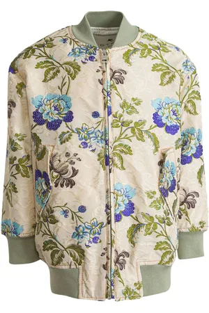 Etro Floral-embroidered bomber jacket
