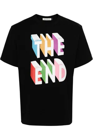 UNDERCOVER Text-print cotton T-shirt
