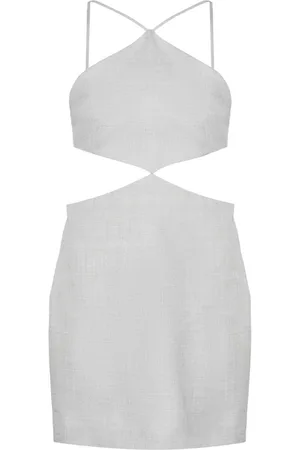 Serafini Cut-out detail dress
