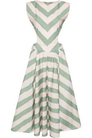 Serafini Cut-out detail dress