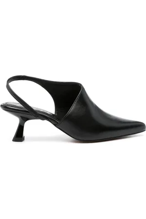 Souliers Martinez Greta 45mm leather pumps
