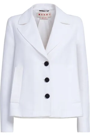 Marni Single-breasted cotton blazer