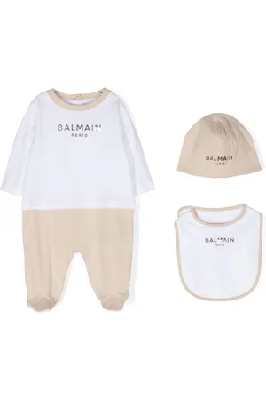 Balmain Logo-appliqu?? cotton pajamas