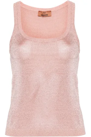 Missoni Sleeveless lurex tank top
