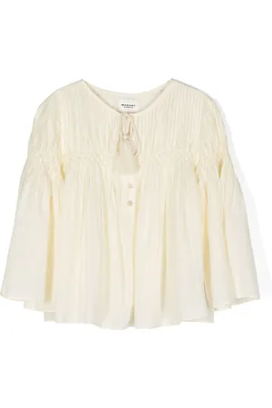 Marant Etoile Axeliana pintuck-detail blouse
