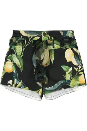 Roberto Cavalli Lemon-print shorts