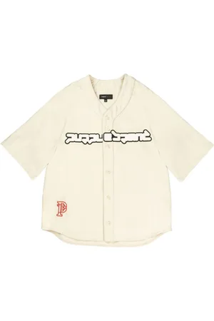 Purple Brand Logo-print cotton shirt