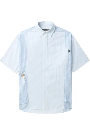 Musium Div. Striped cotton shirt