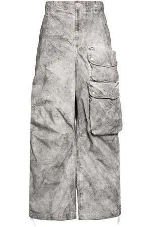 Ten Cate Wide-leg cotton cargo trousers