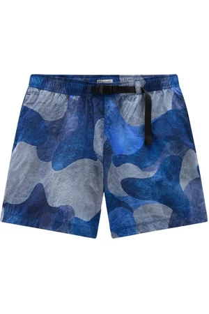 Woolrich Camouflage-print track shorts