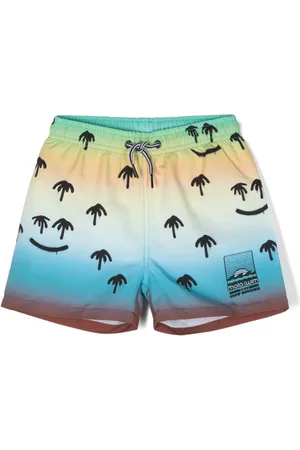 Molo Niko graphic-print swim shorts