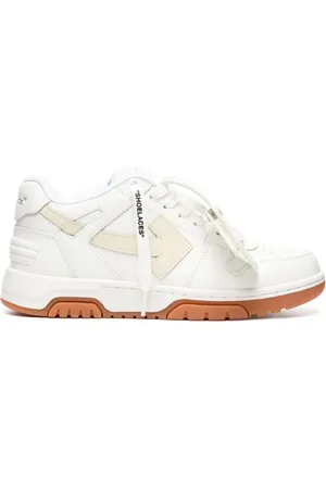 OFF-WHITE Out of Office leather sneakers