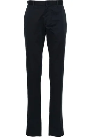 Ermenegildo Zegna Mid-rise twill chino trousers