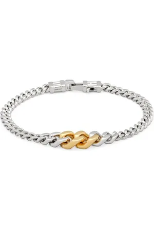TOM WOOD Sterling Dean Duo chain bracelet