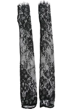 Atu Body Couture X Rue Ra chantilly-lace gloves