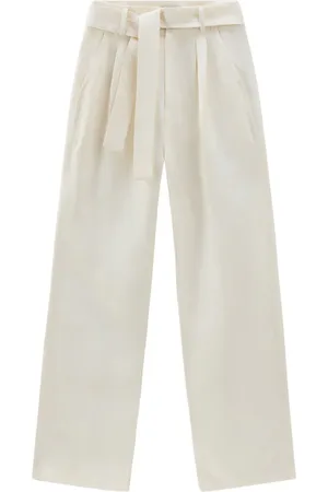 Woolrich Belted straight-leg trousers