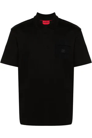 HUGO BOSS Appliqu??-logo cotton polo shirt