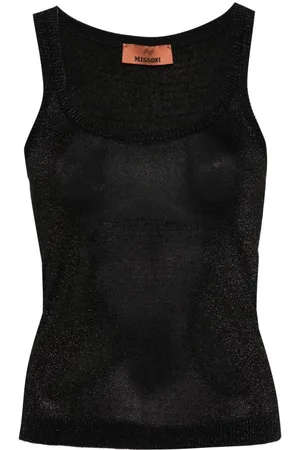 Missoni Sleeveless lurex tank top