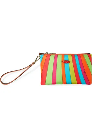 Puccini Iride-print clutch bag