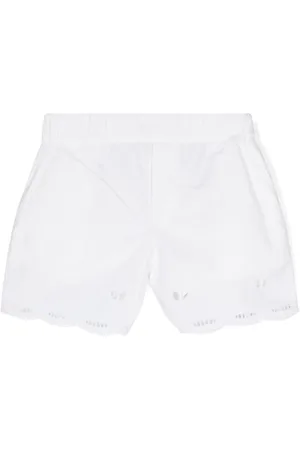 Stella McCartney Broderie-anglaise cotton shorts